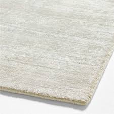 laval solid tip sheared silver area rug