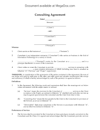 canada consulting agreement for it