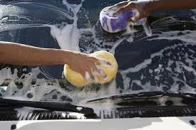 water spots on car clean car windshield