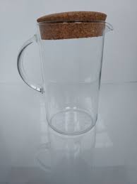 Ikea 365 Glass Pitcher With Cork Lid