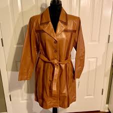 Brand New Relativity By Design Leather Coat