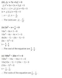 Quadratics Quadratic Equation Maths