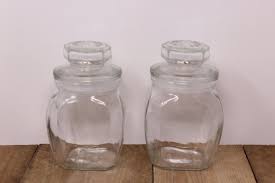 Clear Glass Apothecary Jars