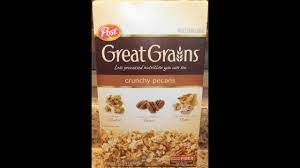 crunchy pecans cereal review