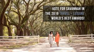 vote for savannah in travel leisure s