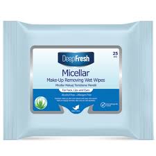 deep fresh micellar make up removing wet wipes 25s beauty age
