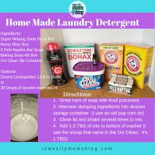 homemade laundry detergent an easy