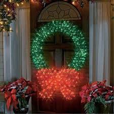48 outdoor lighted wreath off 60