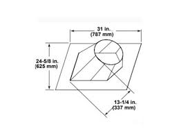 Majestic Direct Vent Pipe 4x6 Slp