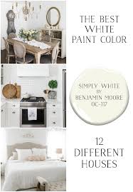 Simply White By Benjamin Moore The Best White Paint Color