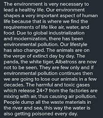 environment pollution