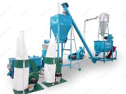 Small Poultry Feed Mill Machine For 1 Tph Animal Feed Pellet