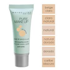 maybelline pure make up base de