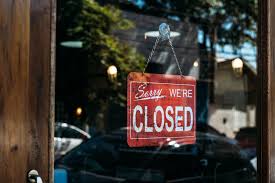 Closed Sign Vintage Glass Door Free Stock Photo Negativespace