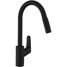 Top picks related reviews newsletter. Hansgrohe Focus M41 Matt Black Pullout Spray Kitchen Sink Mixer Tap 31815670 Kitchen From Taps Uk