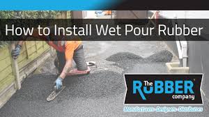 wet pour materials safety surfacing