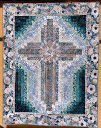 Wall Hanging Quilt Farmhouse Cross Size