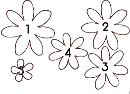 printable paper flower template free