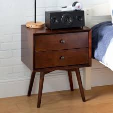 Find furniture & decor you love at hayneedle, where you can buy online while you explore our room designs and curated looks for tips, ideas & inspiration to help you along the way. 2 Wood Mid Century Modern Nightstands Bedroom Furniture The Home Depot