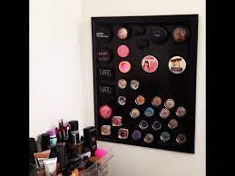 diy magnetic makeup board mar 2016