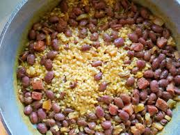 Add 1 1/2 cans' worth of water; Puerto Rican Rice And Beans Mexican Appetizers And More
