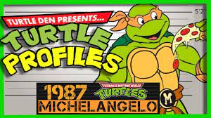 Michelangelo 1987 TMNT Television Show | NINJA TURTLE PROFILE - YouTube