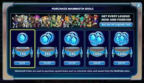 Mammoth coins can be used to unlock legends, skins, sidekicks, taunts and more. How To Get Mammoth Coins In Brawlhalla How To Download Brawlhalla Hack Cheats For Free Coins Go Romeo