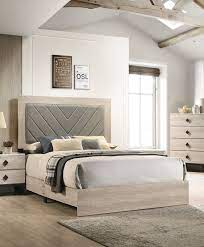 king size bed upholstered headboard mdf