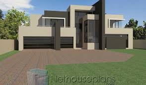 House Designs | 4 Bedroom Modern House Design | NethouseplansNethouseplans
