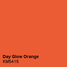 Day Glow Orange Km5415 Just One Of 1700 Plus Colors From