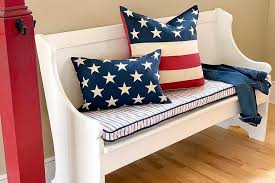How To Make Diy Bench Cushion Covers