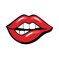 pop art lips vector art icons and