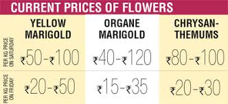 Flower Prices Shoot Up On Gudi Padwa Eve