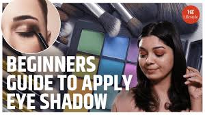 beginners guide to apply eye shadow in