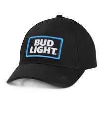 Bud Light Retro Logo Black Hat The Beer Gear Store