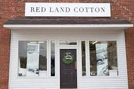 bed sheets red land cotton