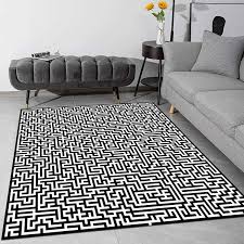 labyrinth rug maze rug living room