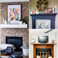 unique fireplace mantel ideas to decor
