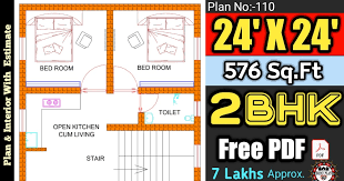 24 X 24 House Plan Ii 24 X 24 House