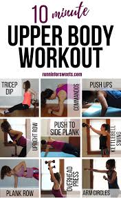 upper body exercises with weights at