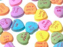 Iconic, goofy and sometimes romantic candy hearts from necco are the second best selling valentine's day candy, right behind chocolate. 10 Years Of Conversation Hearts Heart Candy Candy Quotes Sweetheart Candy
