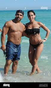 MIAMI BEACH, FL - JULY 22: Melissa Gorga and Joe Gorga attend the L Space  By Monica Wise show during Mercedes-Benz Fashion Week Swim 2013 at The  Raleigh on July 22, 2012
