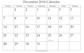 2014 Printable Calendar With Holidays Printable Monthly
