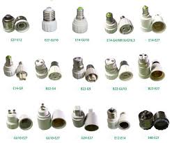 Customized Lamp Holder Parts China Manufacturer Lamp Adapter Light Bulb Sockets Converter Gu10 E27