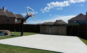 outdoor basketball court surfaces