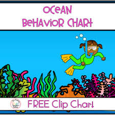 Ocean Themed Behavior Chart