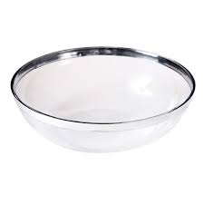 Medium Angled White Serving Bowl