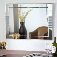 Francisca Large Frameless Wall Mirror