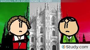 post war italy history recovery