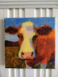 Curious Cow Marie Marfia Fine Art